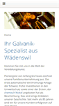 Mobile Screenshot of galvanic.ch